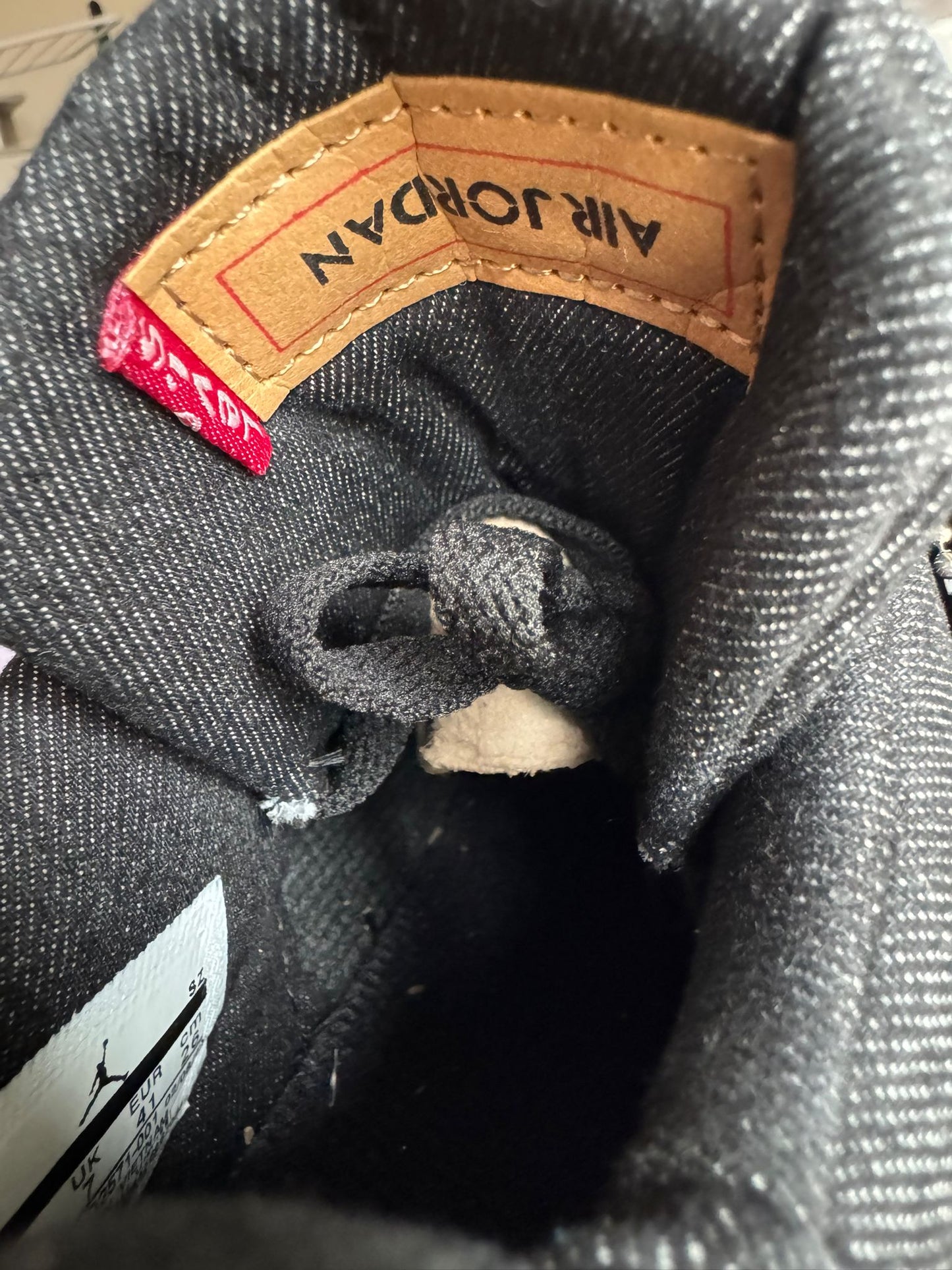 Air Jordan 4 x Levi’s Black Denim