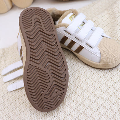 Adidas Superstar con pelliccia per bambini