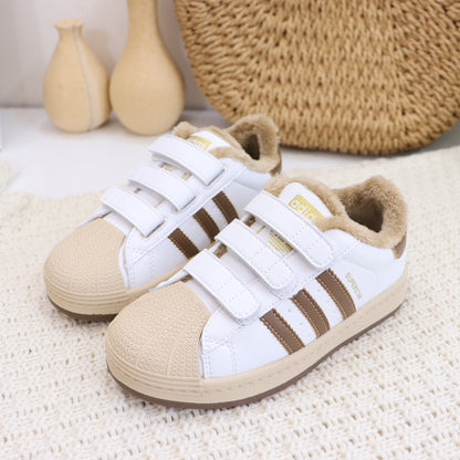 Adidas Superstar con pelliccia per bambini