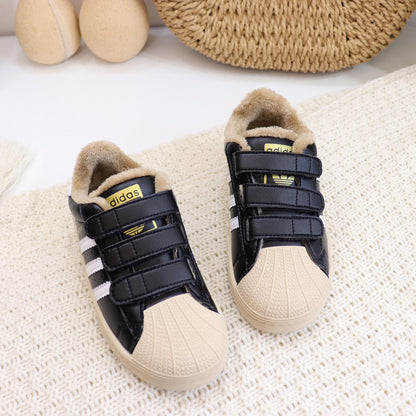 Adidas Superstar con pelliccia per bambini