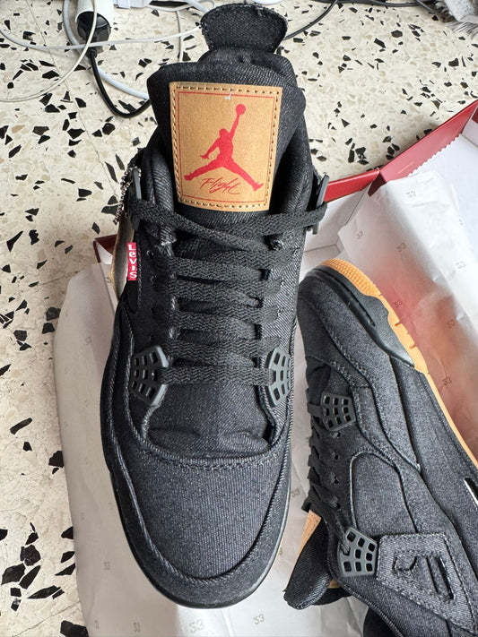 Air Jordan 4 x Levi’s Black Denim