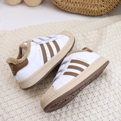 Adidas Superstar con pelliccia per bambini