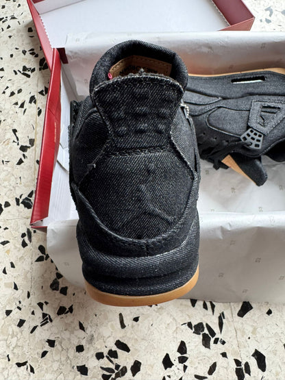 Air Jordan 4 x Levi’s Black Denim