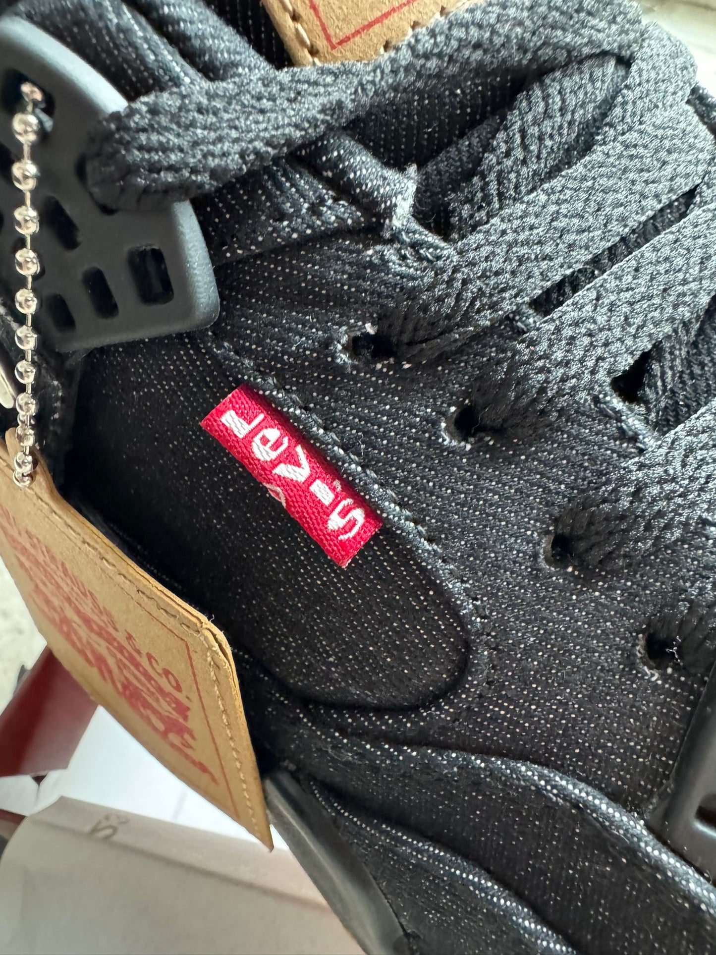 Air Jordan 4 x Levi’s Black Denim