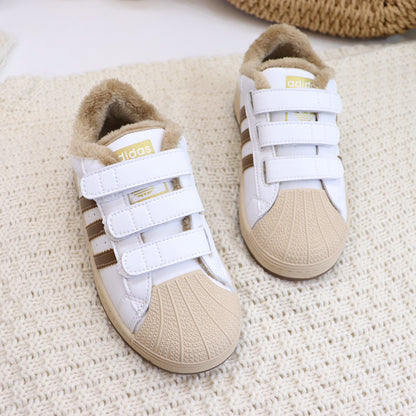 Adidas Superstar con pelliccia per bambini